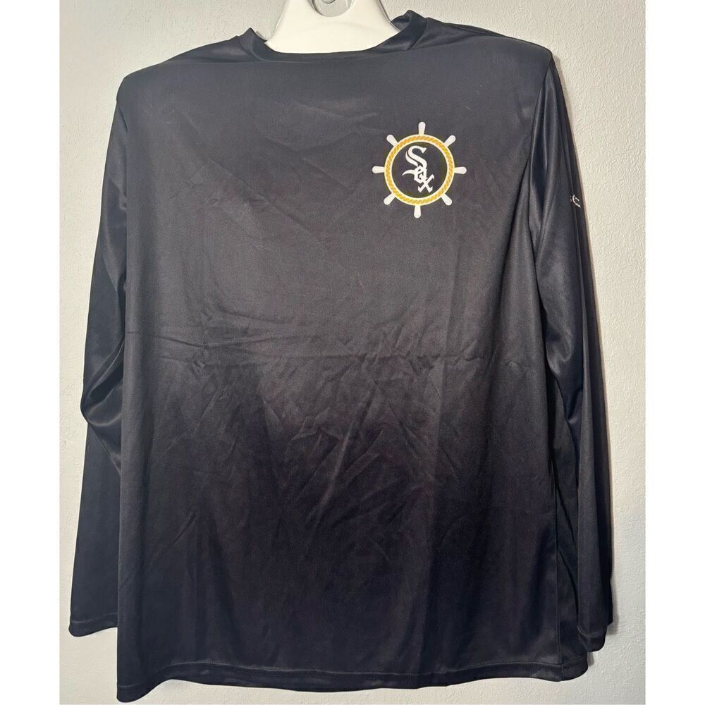 CHICAGO WHITE SOX CITY CRUISES Dry Fit Long Sleeve Captains Shirt Size XL